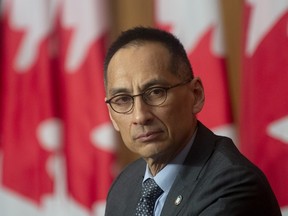 Deputy Chief Public Health Officer Howard Njoo is seen during a news conference Thursday, Jan. 14, 2021 in Ottawa.