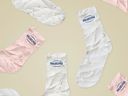 A rendering of Philadelphia's cream cheese socks
