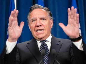 "We can't expect the personnel at Maisonneuve-Rosemont to do miracles," Premier François Legault said about nursing shortages. "I understand this is not an ideal situation."