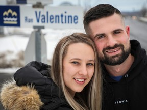 Newlyweds Veronica Mach and Patrick Amorim of Valentine St. were planning to have breakfast at a favourite nearby spot on Valentine's Day.