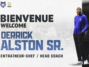The Montreal Alliance named Derrick Alston Sr. the second head coach in franchise history on Wednesday, Feb. 15, 2023.