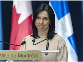 "The city cannot address these crises alone," Mayor Valérie Plante says.