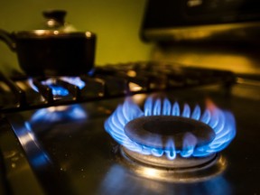 Natural gas stove,