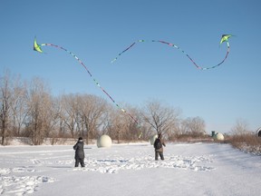 TOHU loans kites on a first-come, first-served basis at Parc Frédéric-Back until March 5.
