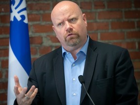 Quebec Indigenous Affairs Minister Ian Lafrenière.