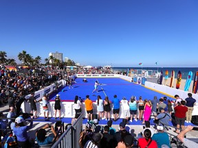 The NHL's all-star weekend included this hallucinatory scene on a Fort Lauderdale beach.