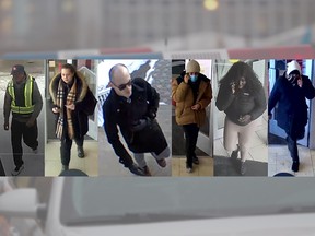 Montreal police are seeking suspects in connection with dozens of grandparent scams committed over the past few months.
