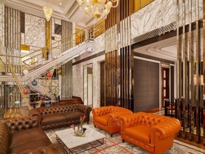 The Reverie Saigon’s accommodations include palatial two-storey suites.