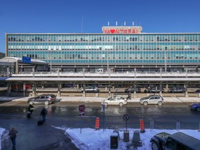 The main terminal at Trudeau Airport in Montreal on Feb. 14, 2020.