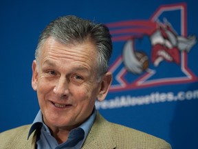 Former Alouettes president Larry Smith in 2010.