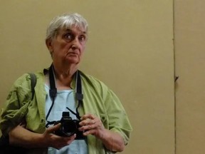 Self-portrait of Camille Maheux, photographer and filmmaker who died in a fire in Old Montreal.