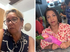 Two former employees that worked at the Algerian Consulate in Montreal are suing the government of Algeria and the Algerian Foreign Affairs Department for unpaid wages and damages. Marisa Amaya, 65, left and Elida Rivera Lopez, 70, have accused Consul General of Algeria Noureddine Meriem and his wife of humiliation and harassment.