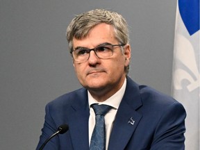 Éric Caire, Quebec's minister of cybersecurity and digital technology.