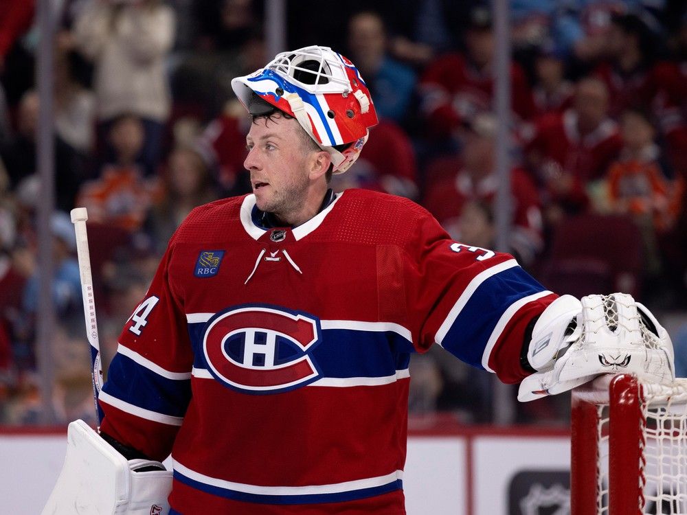 Montreal Canadiens sign goaltender Montembeault to three-year extension