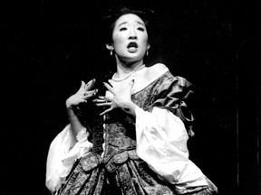 Sandra Oh during her time at the National Theatre School in Montreal in the early 1990s.