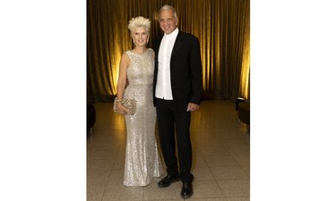 Longtime supporters and participants of the ball Linda Shaw and Frank Motter of Acabay at the Daffodil Ball in Montreal April 20, 2023.