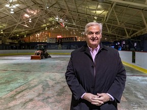 A new sports centre “will be the nucleus of recreation in Montreal West,” Mayor Beny Masella says. “And yet there are people who still insist on trying to crap on it, saying we can do without the arena part."