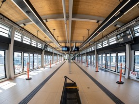 The REM three stations on the South Shore are Brossard, Du Quartier (near the Dix30 mall) and Panama (at a bus terminal). Île-des-Soeurs station will serve Nuns’ Island. Central Station will be the downtown stop.