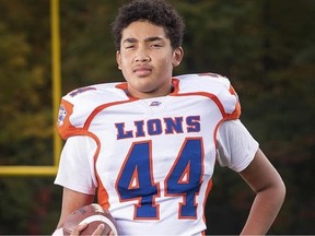 The body of Isaiah Leopold Roach, 16, was found in St-Zotique in April 2023. He played with North Shore Football.