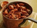 Pork vindaloo from My Thali: A Simple Indian Kitchen, by Joe Thottungal and Anne DesBrisay.
