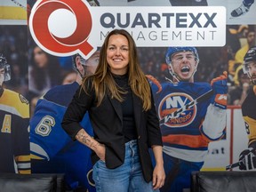 “It has to start somewhere,” Karell Emard says of salaries for women’s hockey.