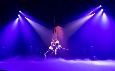 A scene from the avant-première of the new Cirque du Soleil show, Echo, in Montreal, on Wednesday, April 26, 2023.