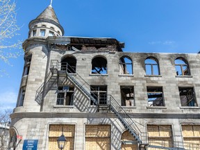 Seven people died in a fire at a 14-unit building at the corner of Place d'Youville and du Port St. in Old Montreal on March 16, 2023.