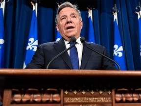 "It was a difficult decision," Premier François Legault said of the tunnel decision. "I understand there is a strong reaction in the population, but at the end of the day, I am the one who makes the decision. It's me who made the decision and I assume it (responsibility)."