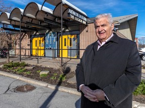 Town of Montreal West Mayor Beny Masella hopes the town's residents will approve a plan to build a new sports and recreation centre, with an outdoor pool and an arena.