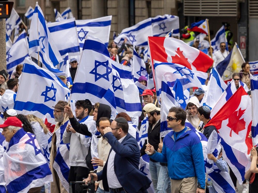 Thousands expected at pro-Israel rally in downtown Montreal on Tuesday ...