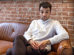 Actor and Montreal native Jay Baruchel stars in the new film BlackBerry.