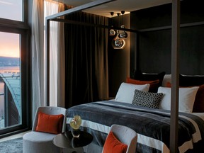 The Thief’s 112 guest rooms and suites have luxurious fabrics and fittings, intriguing art and many have views of the Olso Fjord.