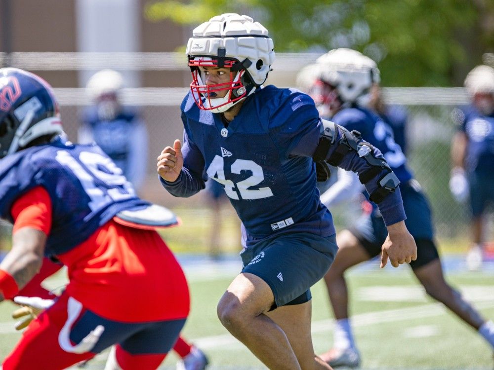 Alouettes' Tyrell Richards hopes rookie injuries are behind him