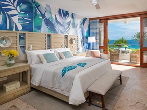 Sandals Royal Curaçao suite overlooking the ocean