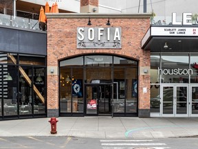 Sofia pizzeria at the Dix30 shopping centre in Brossard in 2019.