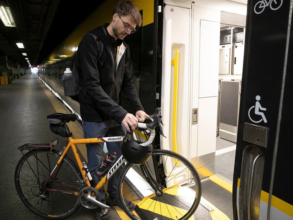 Via s new trains to offer bike racks in Quebec City Windsor