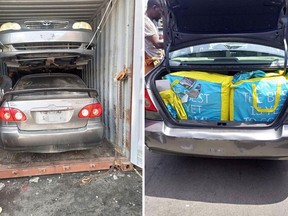 Police in Lagos, Nigeria, found 63 kilograms of high-potency “Canadian Loud” cannabis hidden in used cars shipped from Canada on April 28, 2023.
