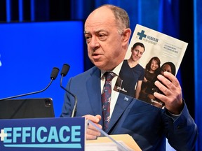 Quebec Health Minister Christian Dubé