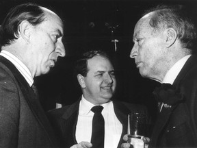 March Lalonde Thomas Axworthy Pierre Trudeau in 1990