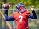 Cody Fajardo, 31, is entering his seventh CFL season, but it will be his first as the Alouettes' starting quarterback.