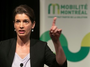 Quebec Transport Minister Geneviève Guilbault