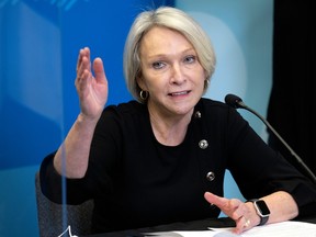 Sonia Bélanger, the minister responsible for seniors in Quebec.