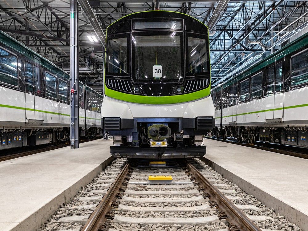 Mission Impossible REM train traps users in railway garage Montreal Gazette