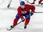Armed with new deal, Alex Newhook eager to start fresh with Canadiens