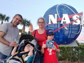 the defosses family outside cape Canaveral