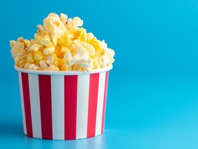 Bucket of popcorn
