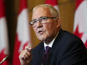 Ottawa is sending Canadian Rangers to help with evacuations because of wildfires in northern Quebec. Emergency Preparedness Minister Bill Blair announced Friday, July 14, 2023, he approved the deployment following a request for federal assistance. Blair holds a press conference in Ottawa on July 11, 2023.
