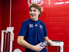 Canadiens prospect Florian Xhekaj.