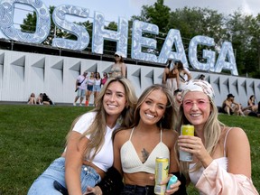 Faces of Osheaga, in Montreal on Friday, Aug. 4, 2023.