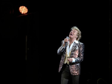 Rod Stewart performs in Montreal.